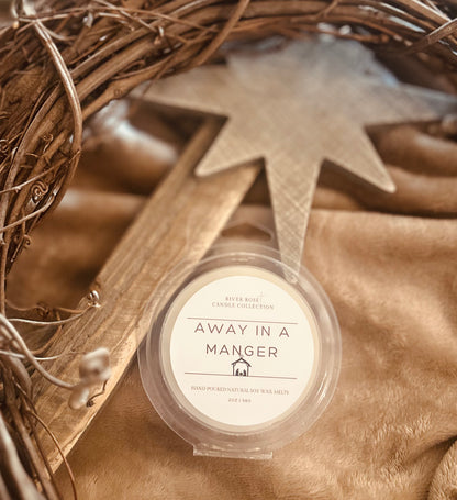 AWAY IN A MANGER WAX MELTS