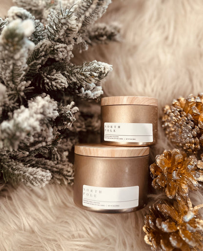 NORTH POLE ROSE GOLD TIN SET