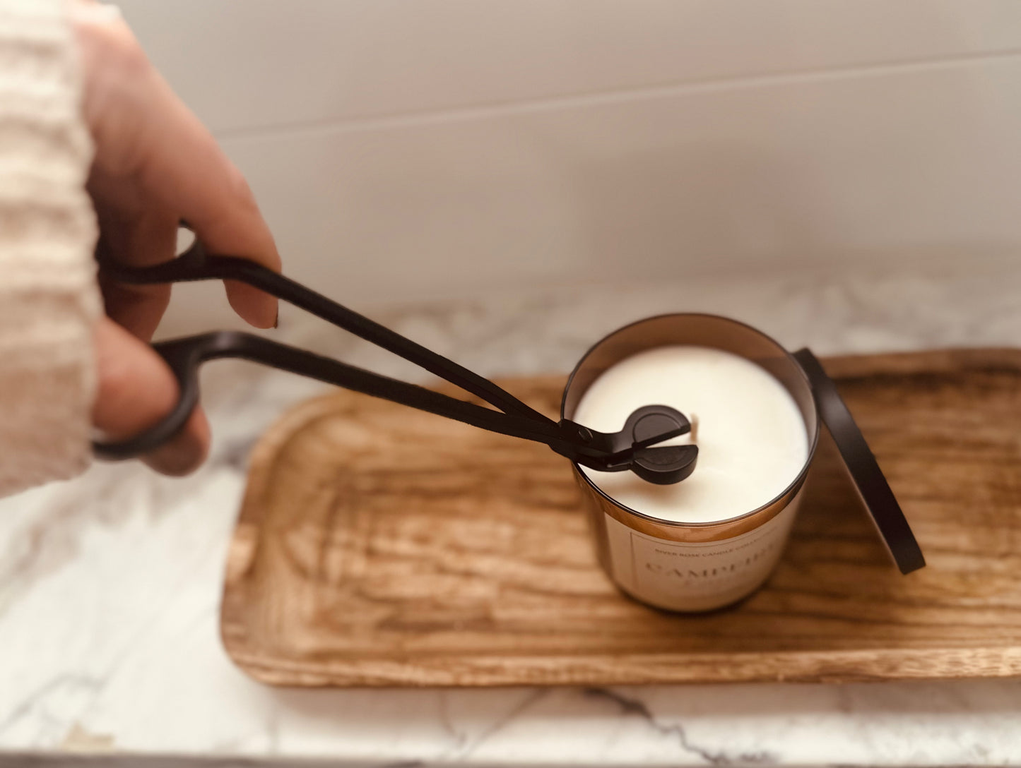 BLACK CANDLE WICK TRIMMER